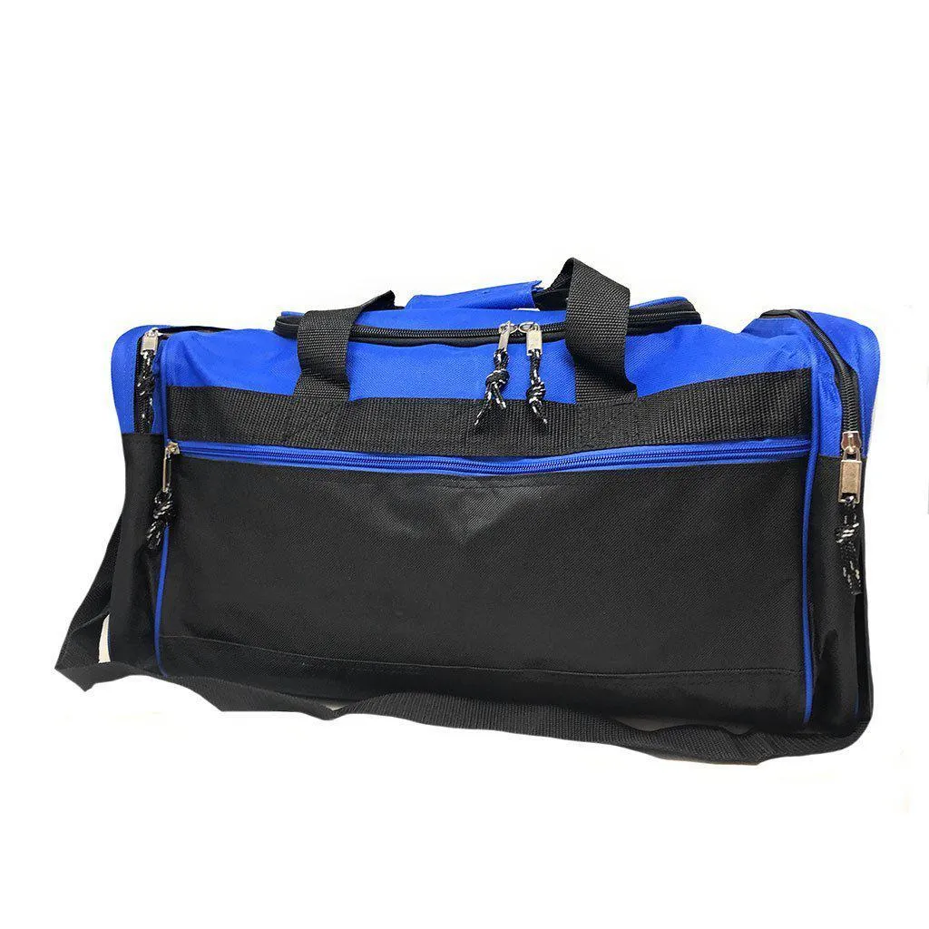 21 inch Square Heavy Duty Duffle Bags Travel Sports School Gym Work Luggage Carry-On