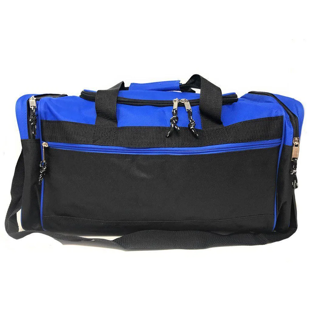 21 inch Square Heavy Duty Duffle Bags Travel Sports School Gym Work Luggage Carry-On