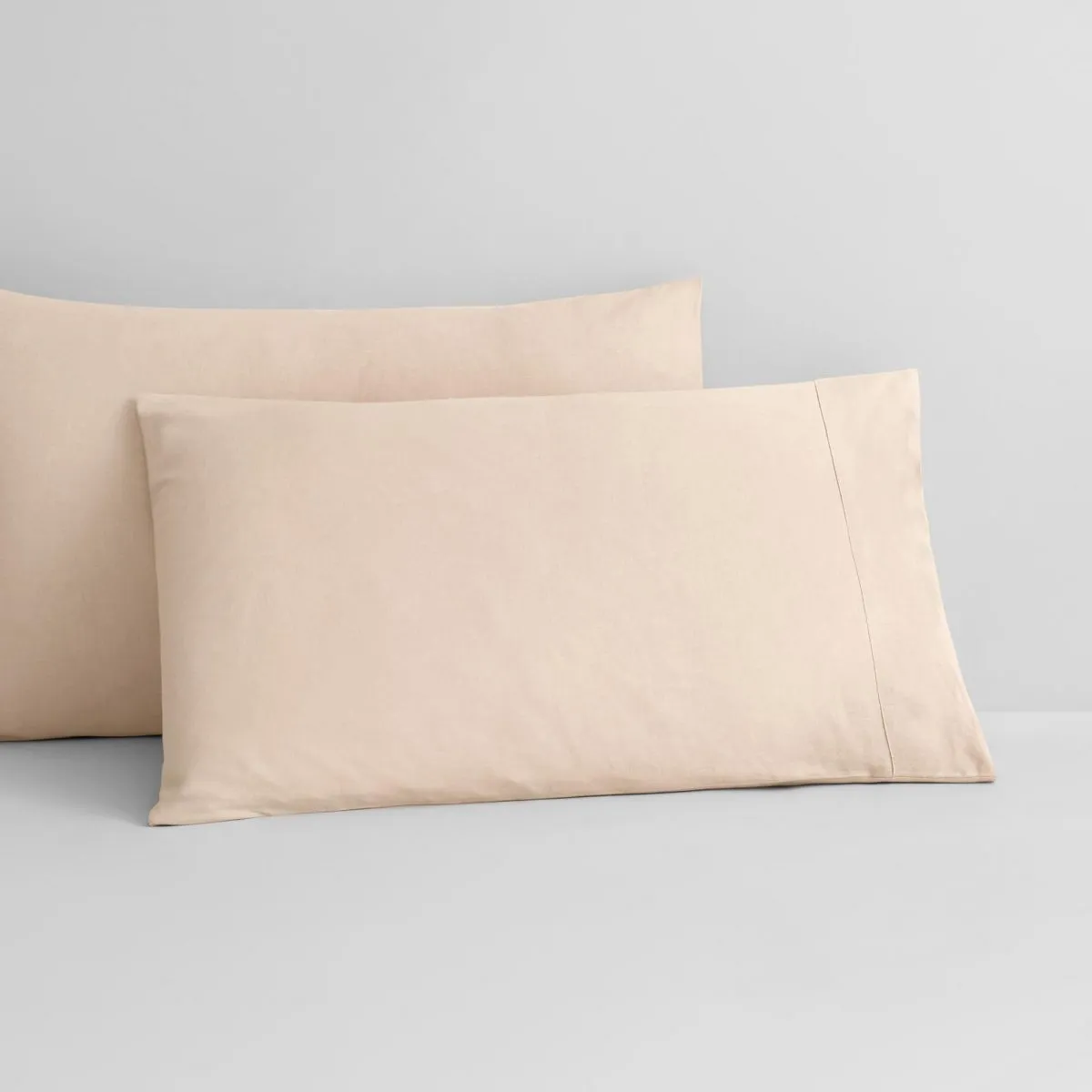 Abbotson Buff Linen Standard Pillowcase Pair by Sheridan