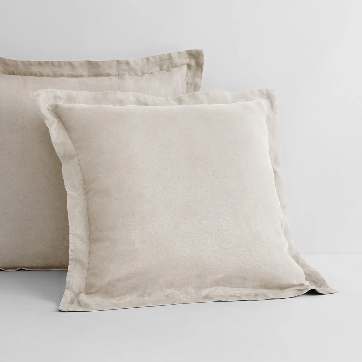 Abbotson Flax Linen Tailored European Pillowcase by Sheridan