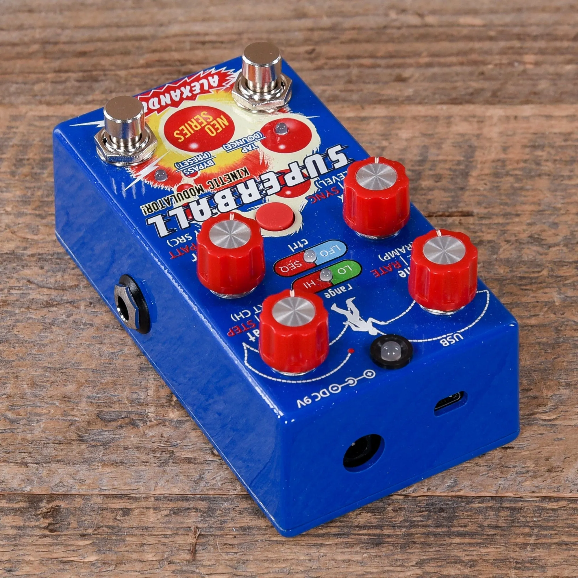 Alexander Pedals Superball Pitch Shifting Delay/Filter