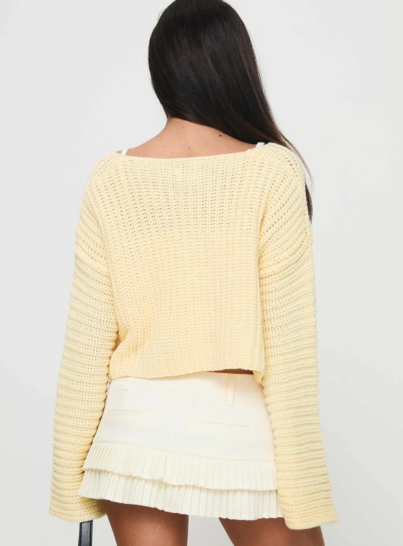 Artha Cardigan Lemon