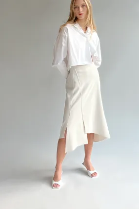 ASYMMETRICAL HEM SKIRT