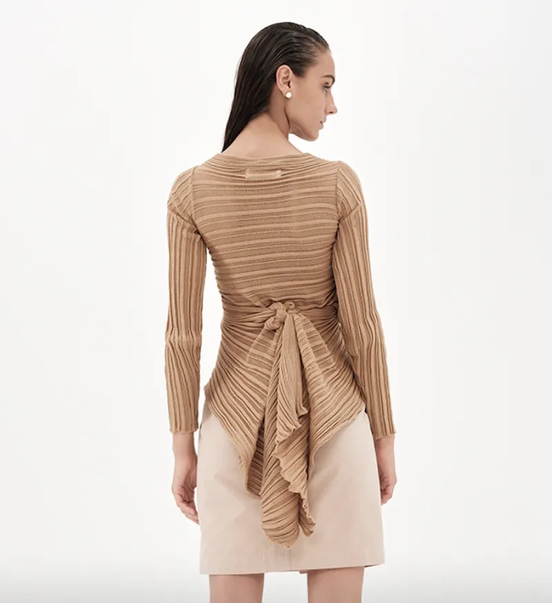 Biscotto | Wrap Cardigan