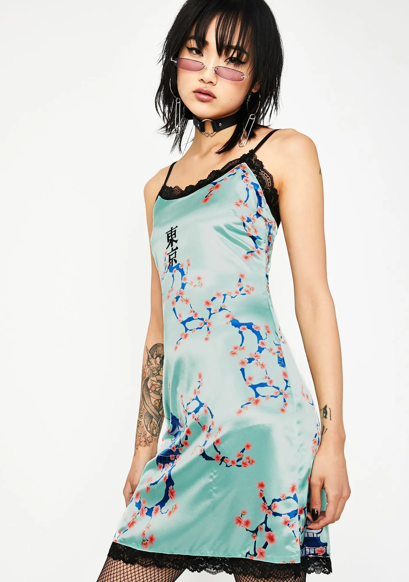 Blooming Splendor Slip Dress