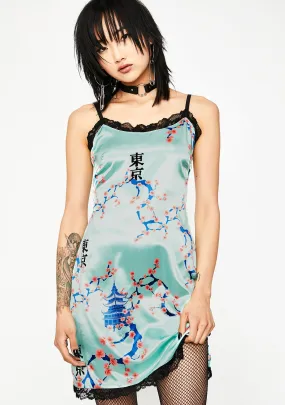 Blooming Splendor Slip Dress