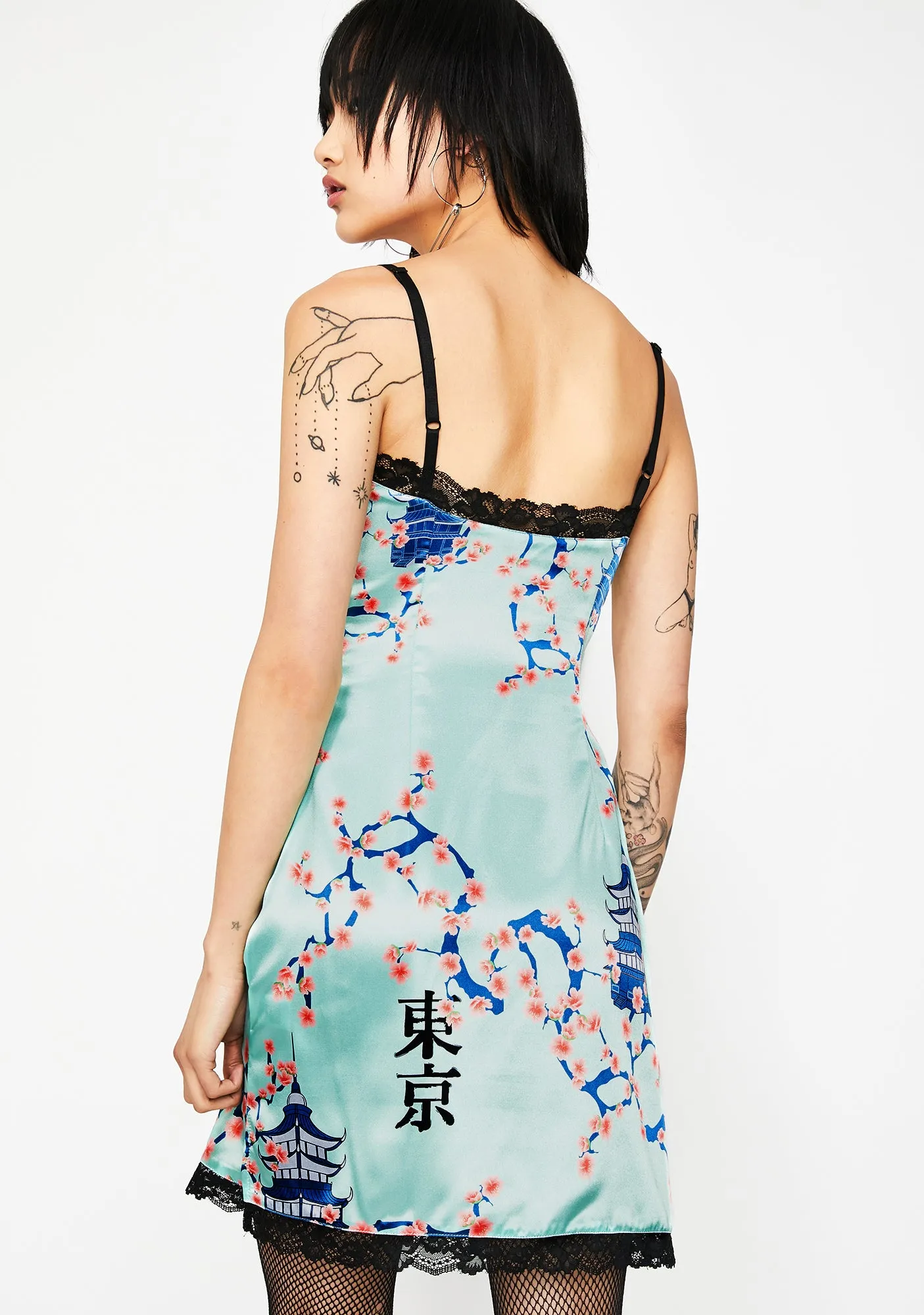 Blooming Splendor Slip Dress