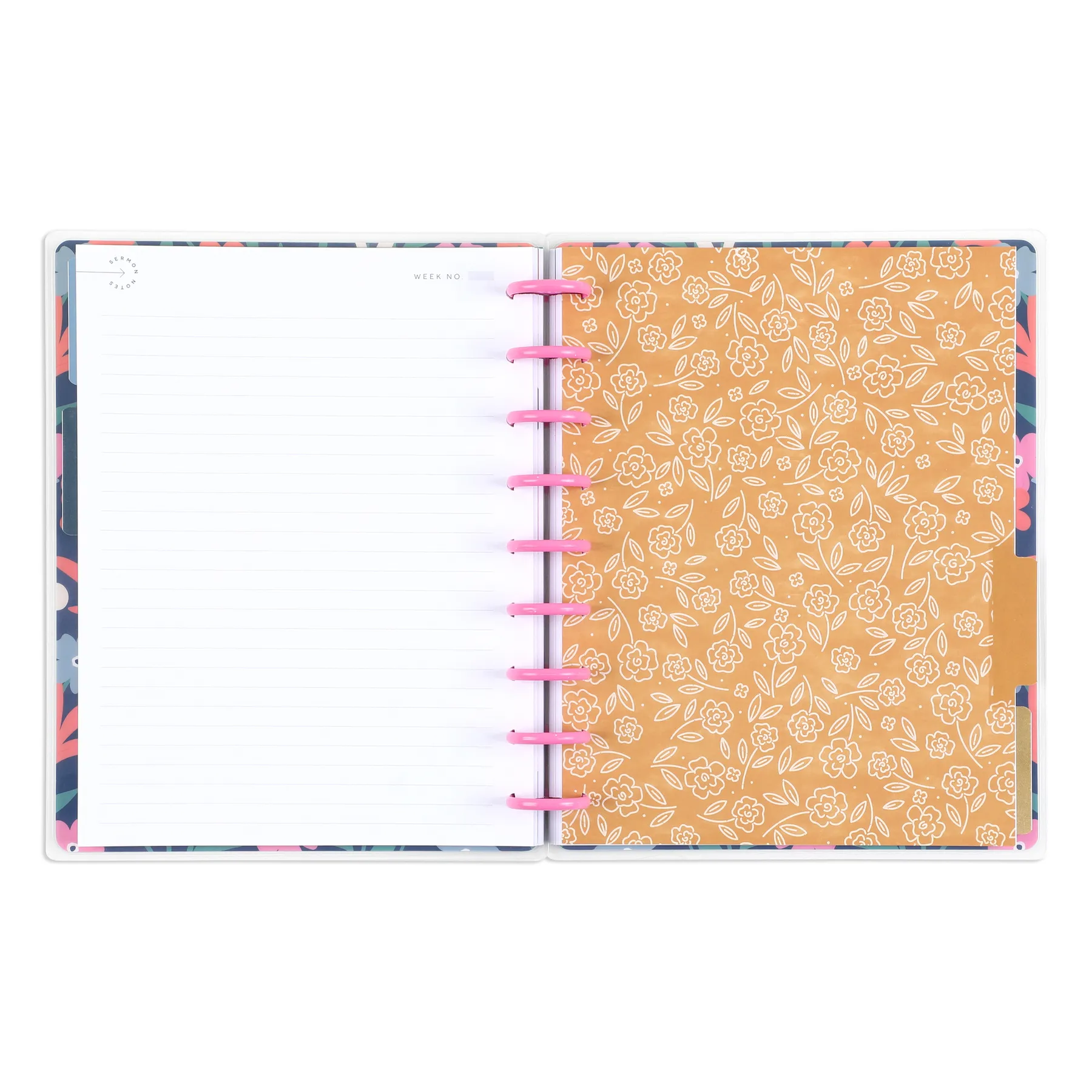 Bold Blossoms - Classic Guided Faith Journal - 80 Sheets