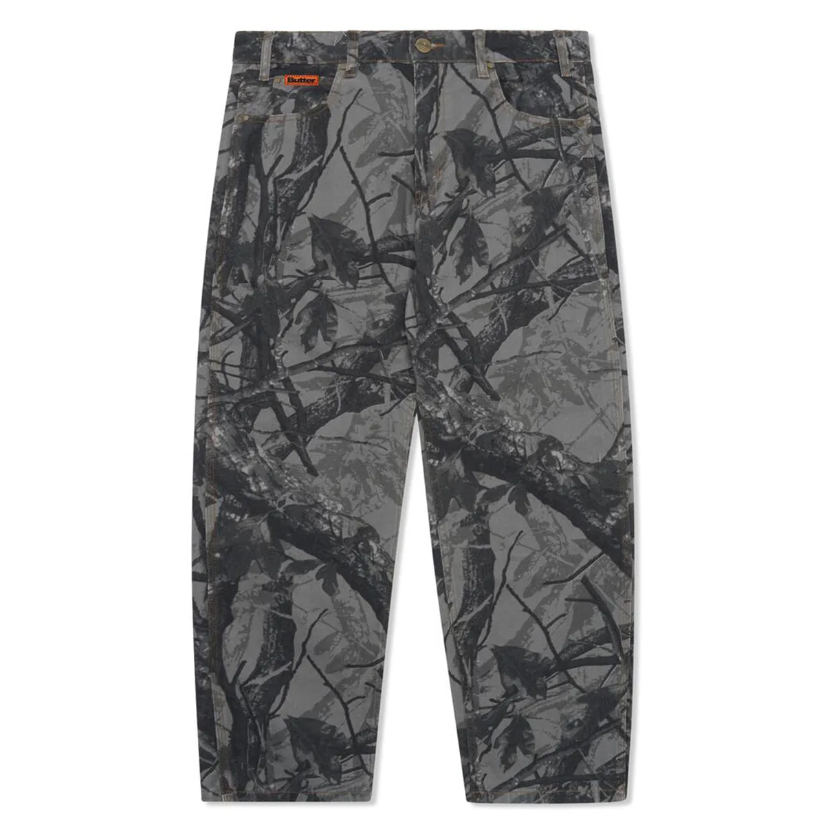 Butter Goods - Foliage Camo Denim Jeans Black