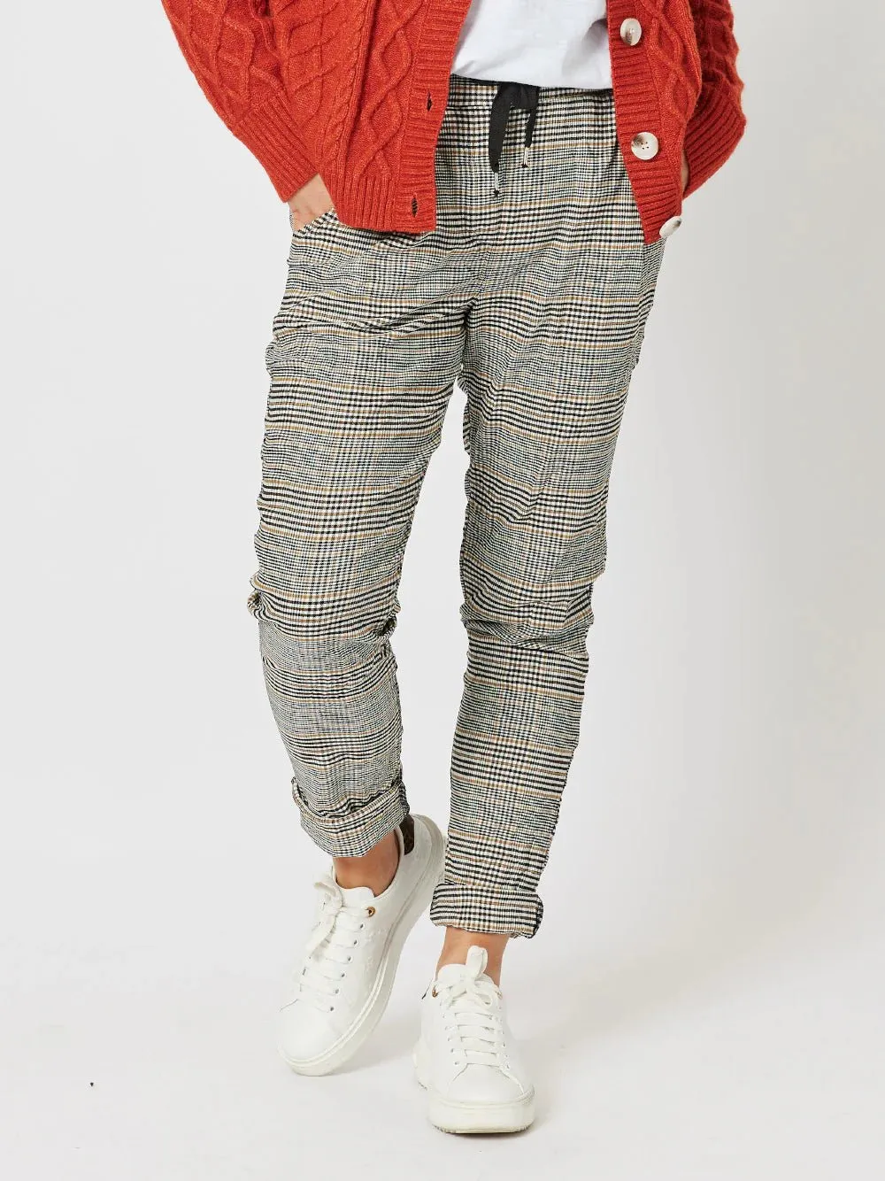 CARA CHECK PANT