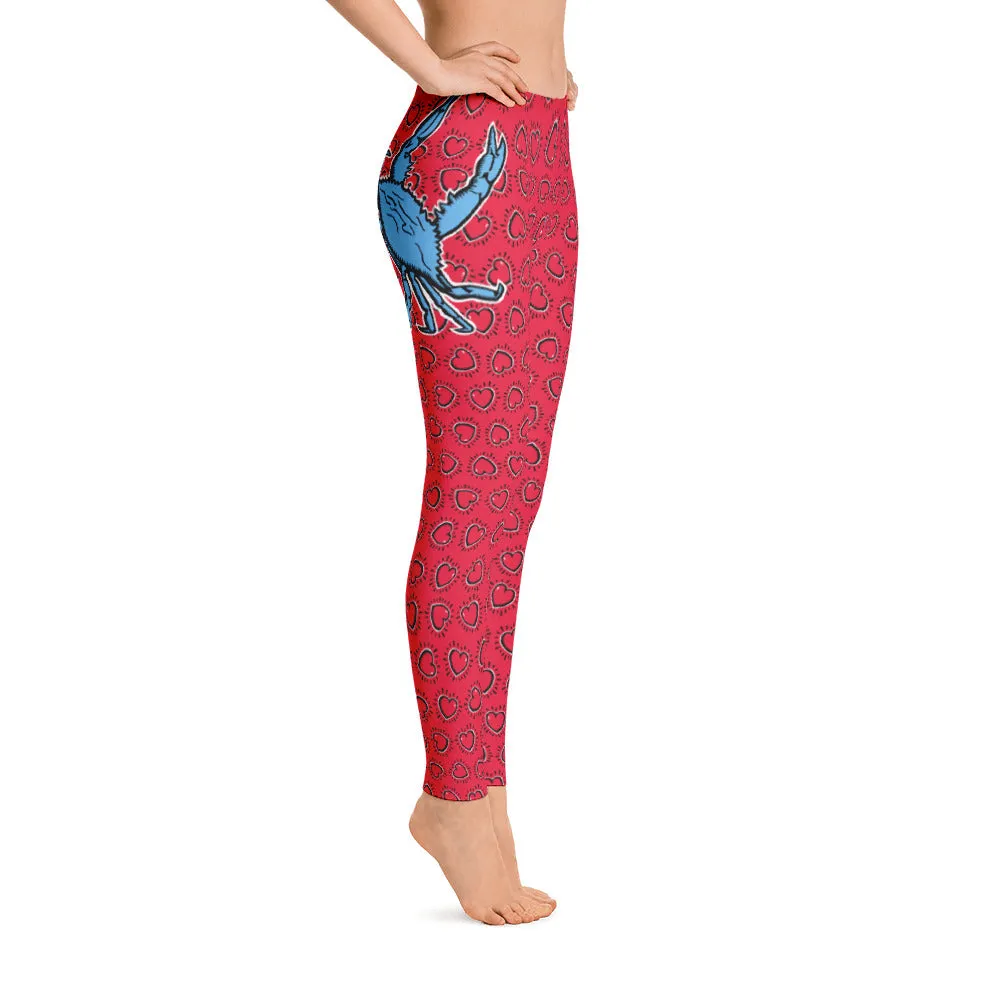 Care for Crabs Leggings