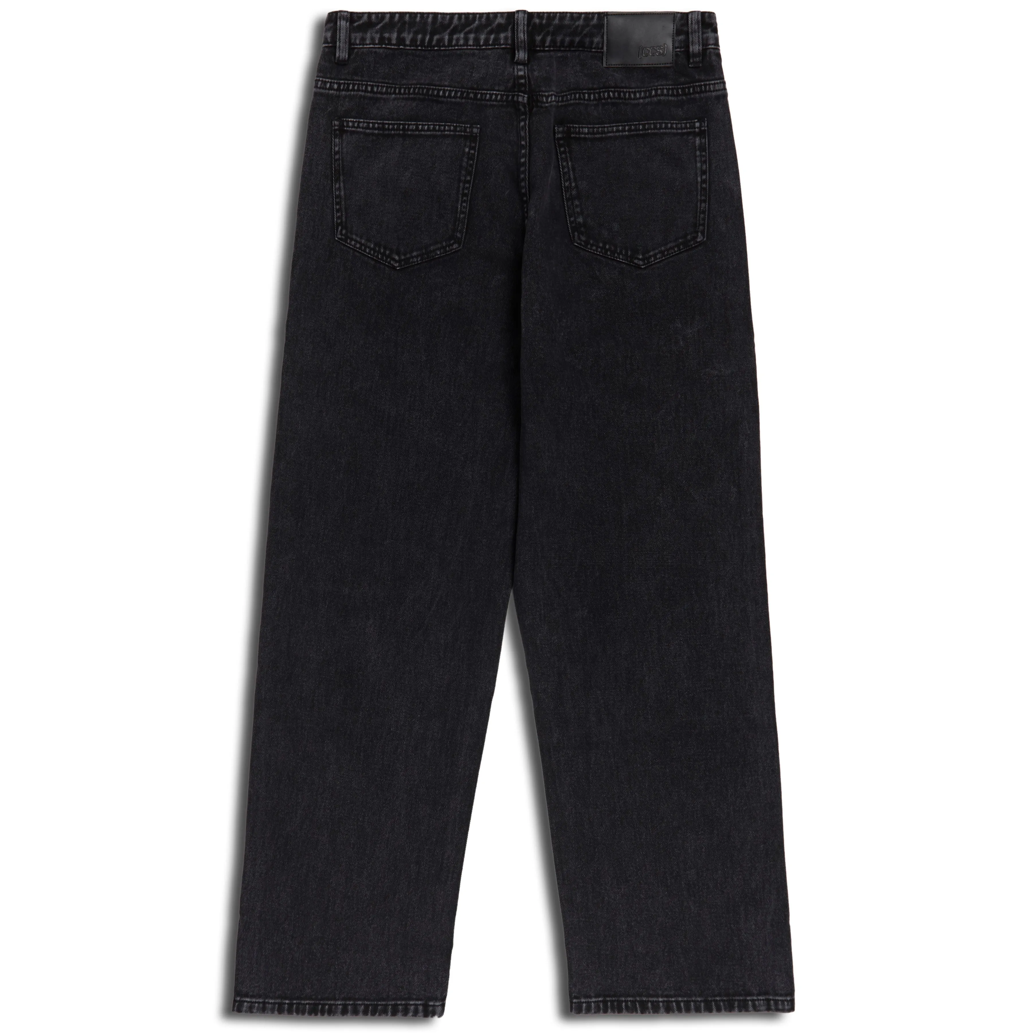 CCS Double Knee Original Relaxed Denim Jeans - Acid Black