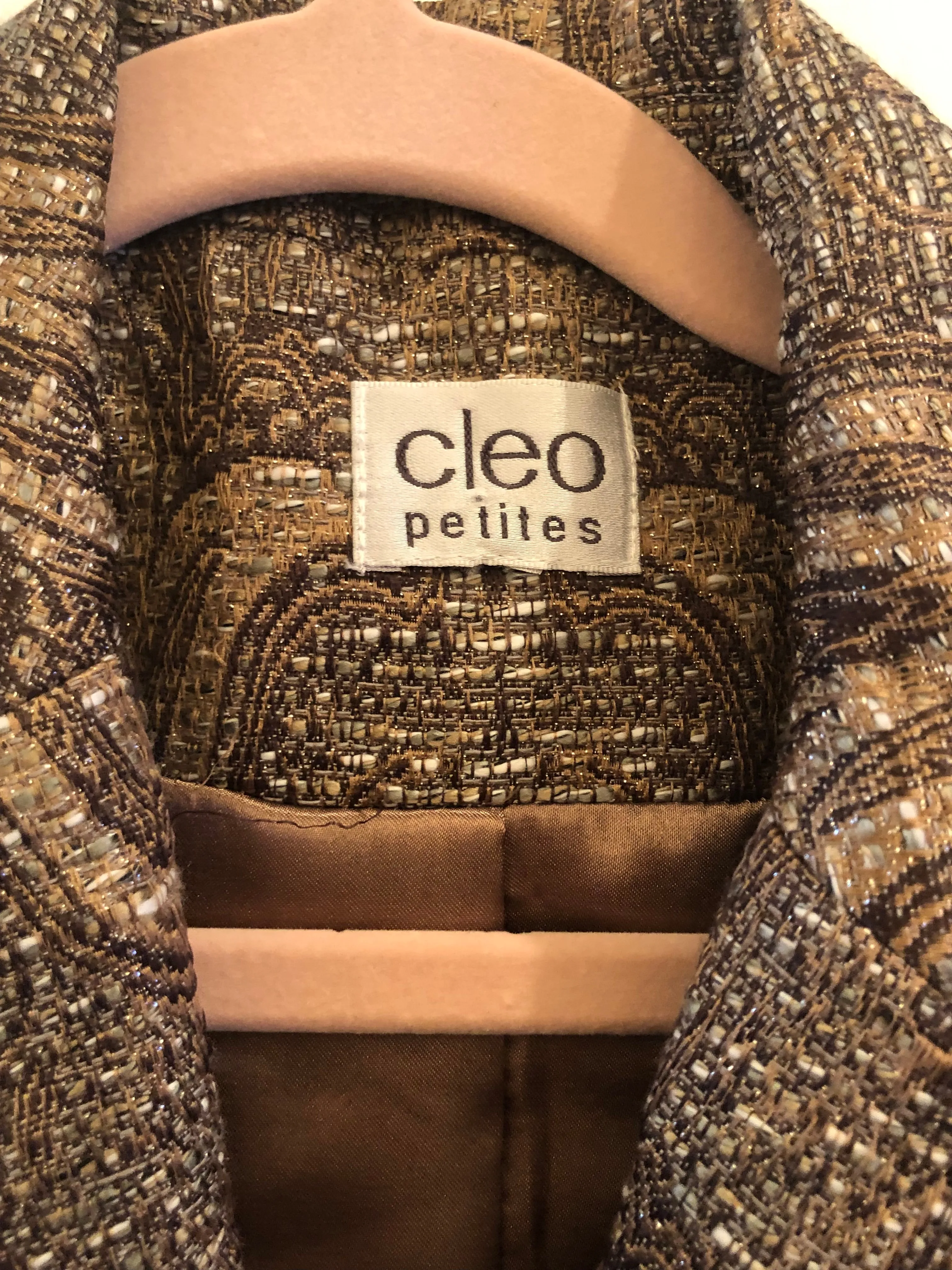 Cleo Petites Brocade Jacket