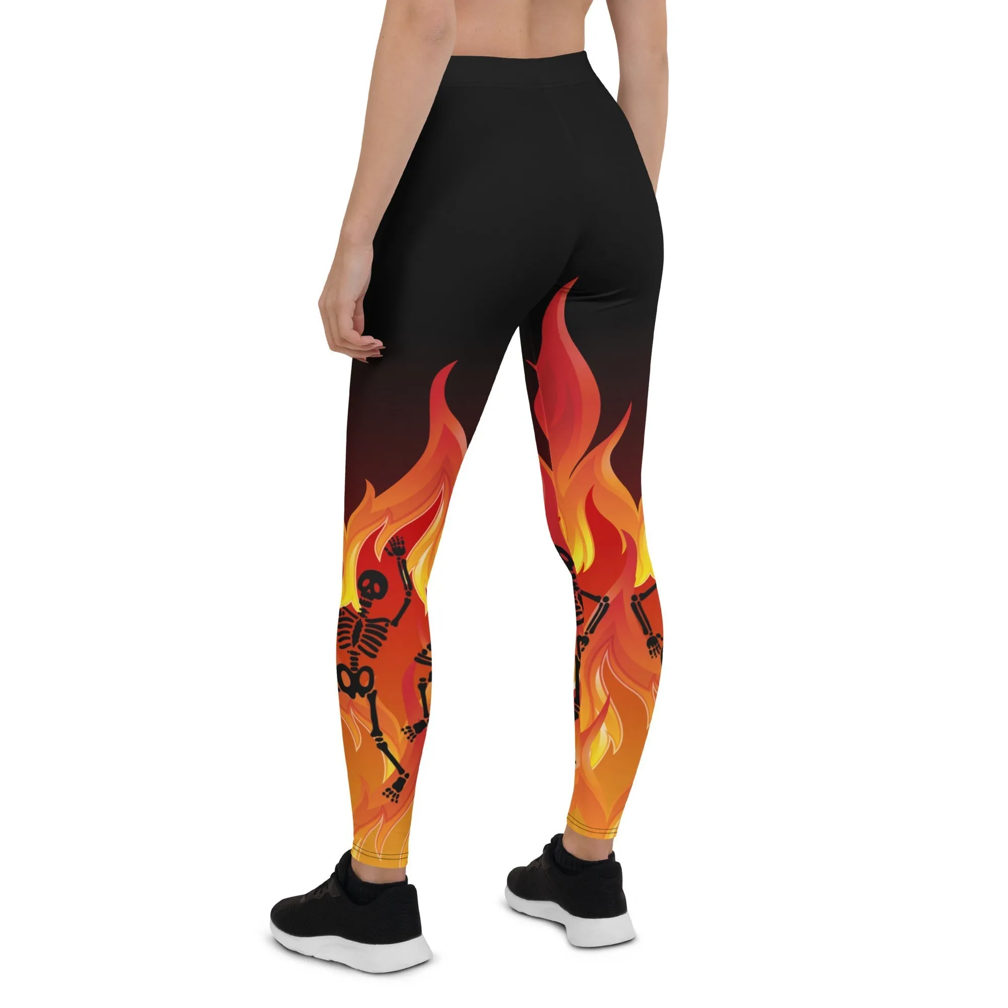 Crimson Inferno Leggings