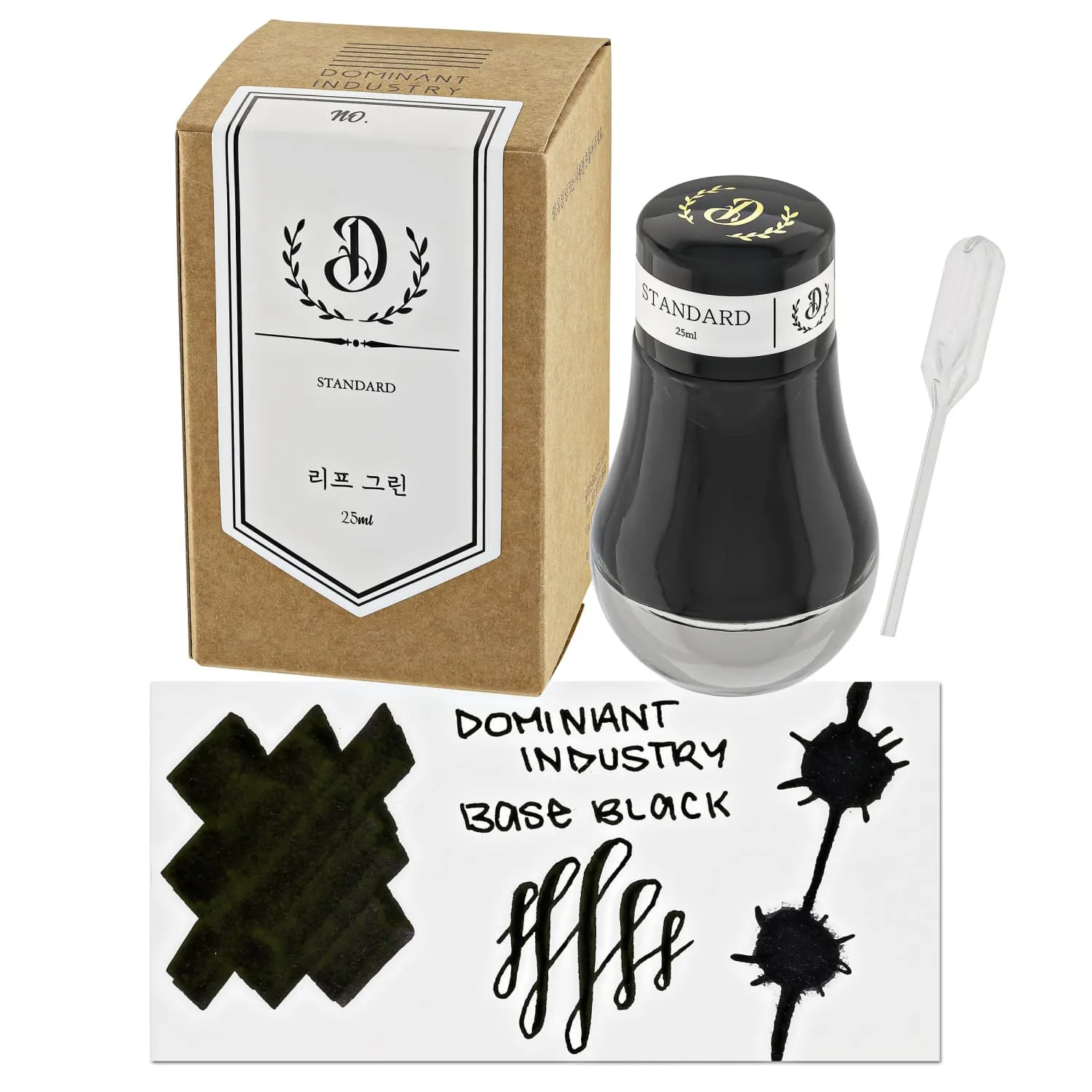 Dominant Industry Standard Series Bottled Ink in Base Black - 25mL