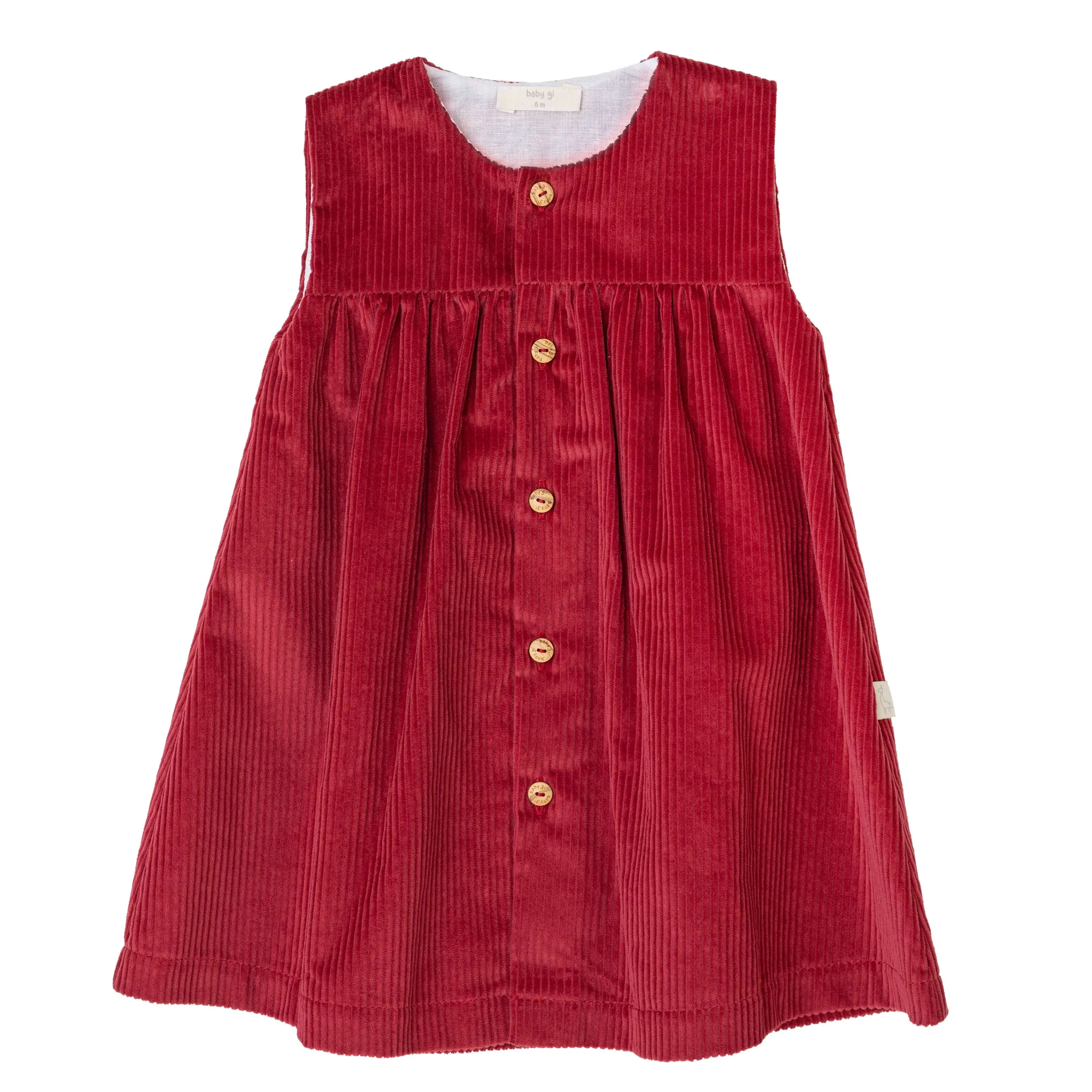 Dress - Bordeaux Corduroy