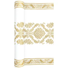 Elegant Gold Airlaid Table Runner