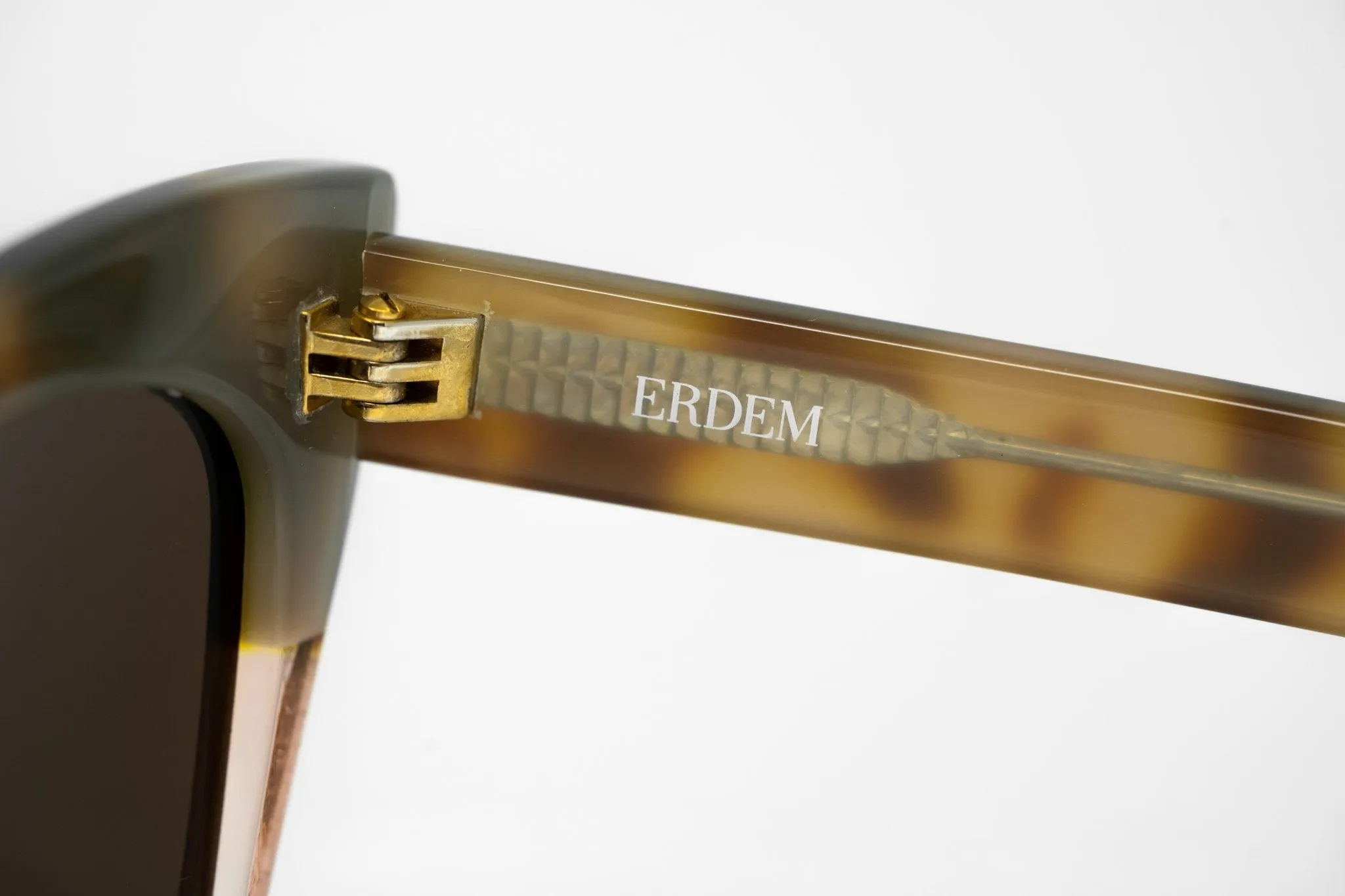 Erdem Ladies Sunglasses Cat Eye Tortoise Shell and Brown EDM22C1SUN