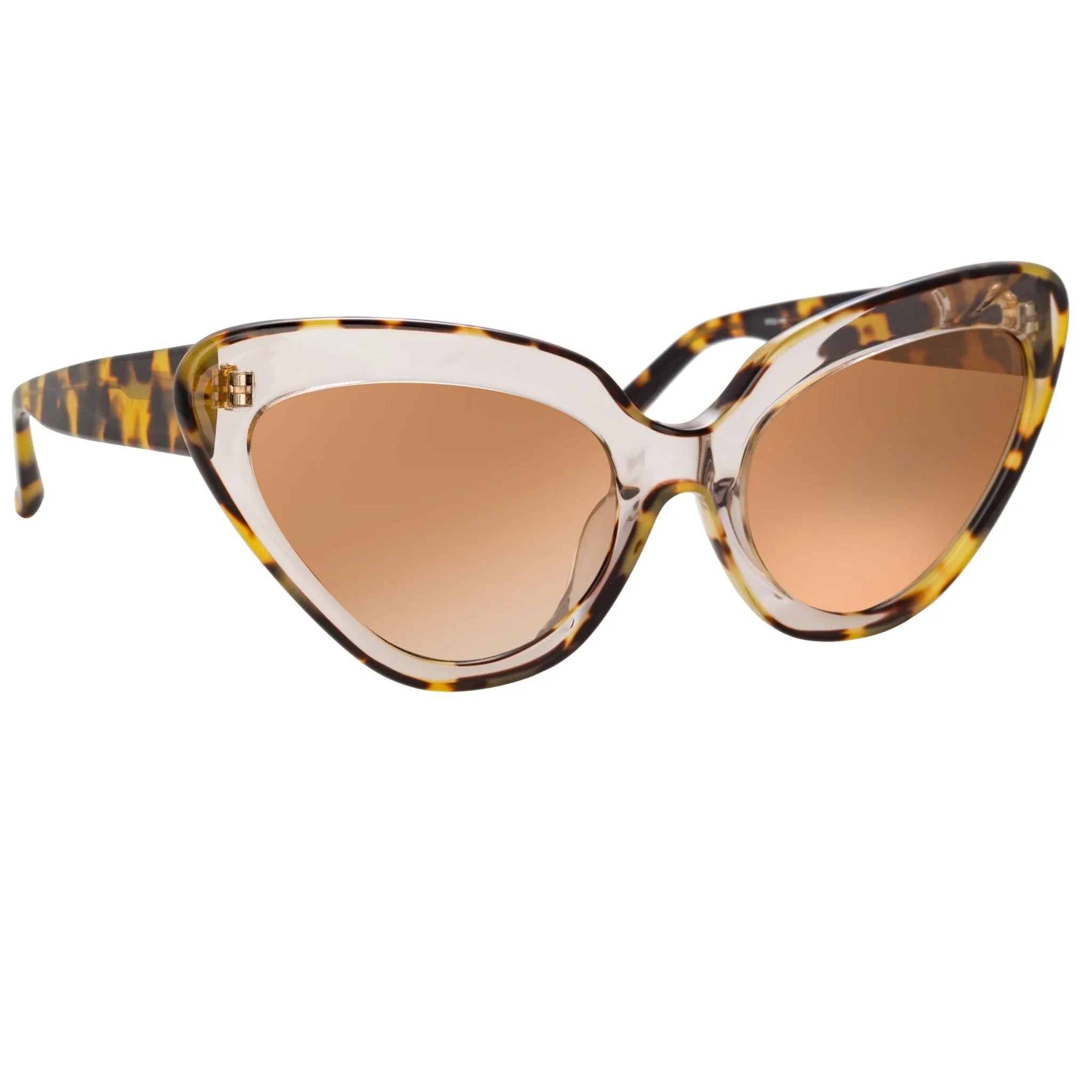 Erdem Ladies Sunglasses Cat Eye Tortoiseshell and Brown EDM29C1SUN