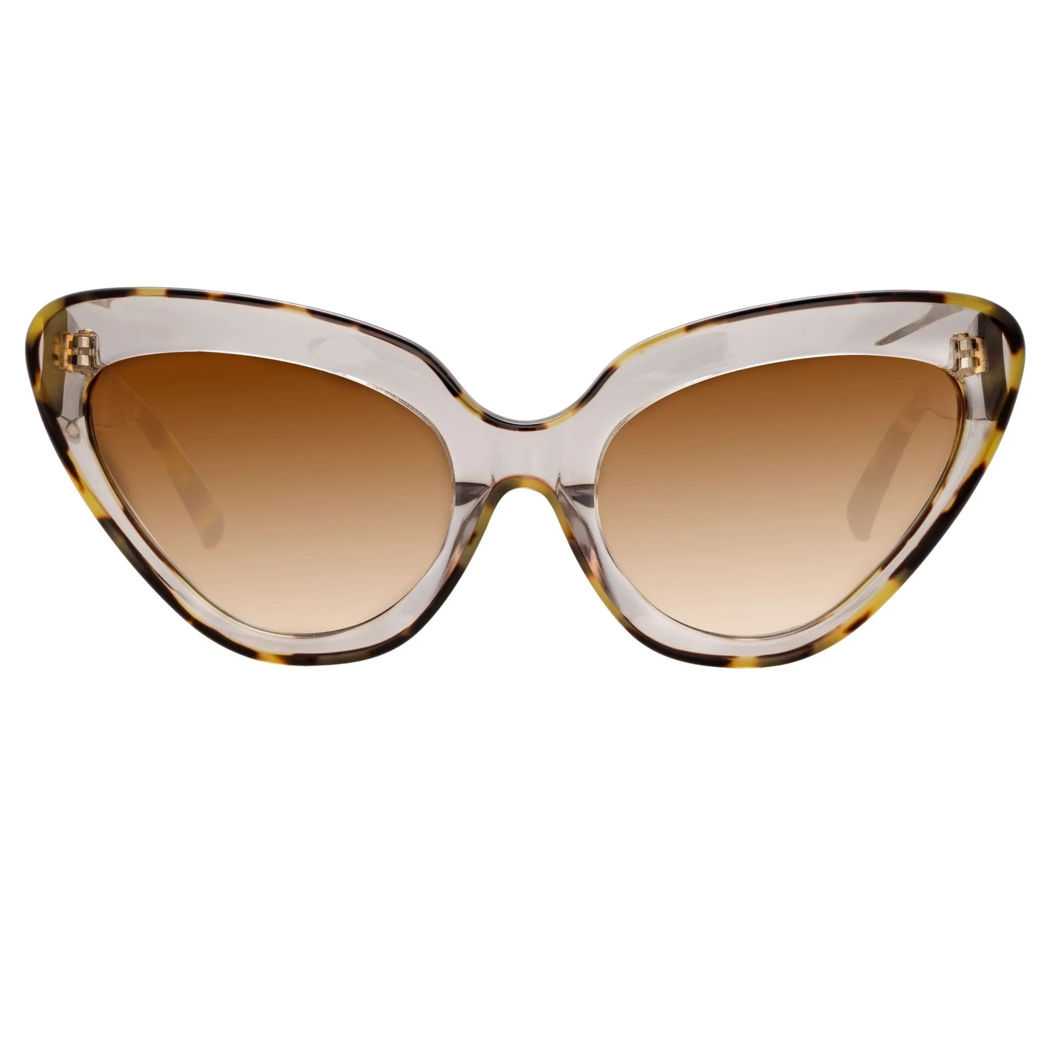 Erdem Ladies Sunglasses Cat Eye Tortoiseshell and Brown EDM29C1SUN