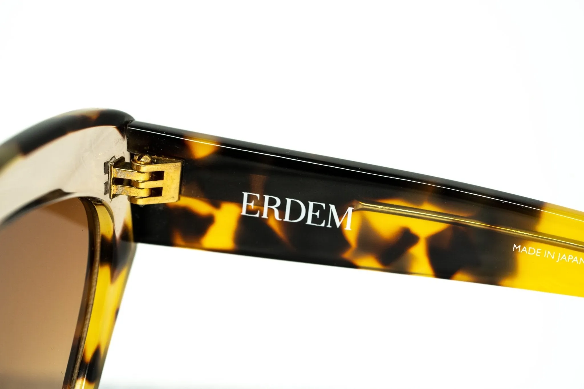 Erdem Ladies Sunglasses Cat Eye Tortoiseshell and Brown EDM29C1SUN