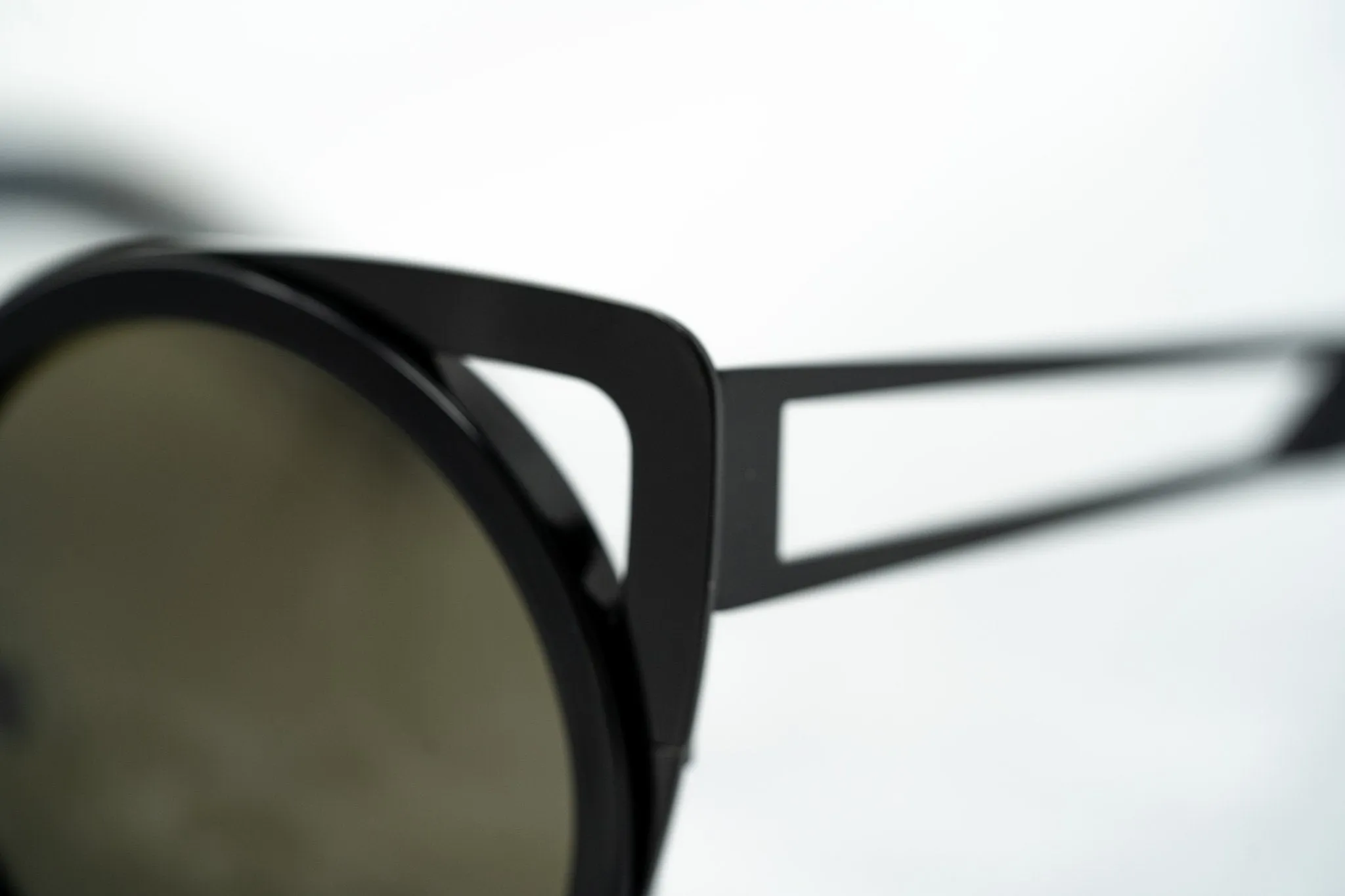 Erdem Sunglasses Cat Eye Black and Grey