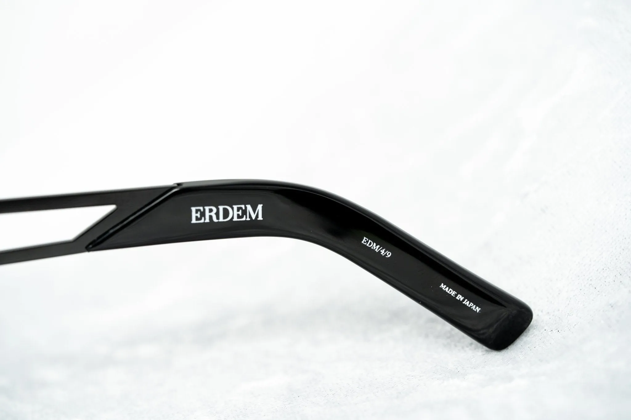 Erdem Sunglasses Cat Eye Black and Grey