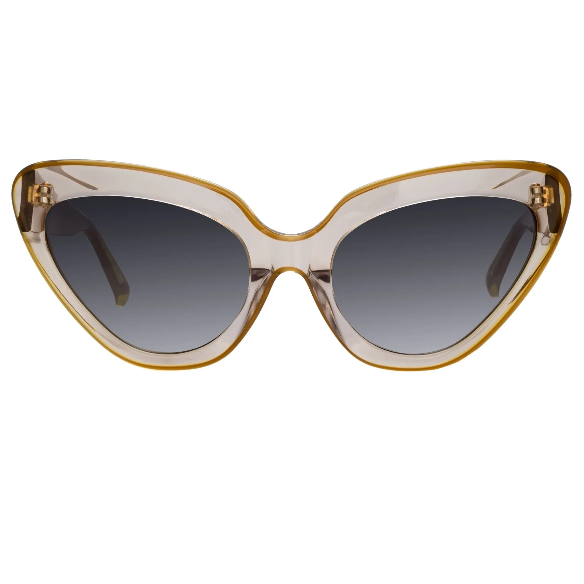 Erdem Sunglasses Cat Eye Marmalade and Grey