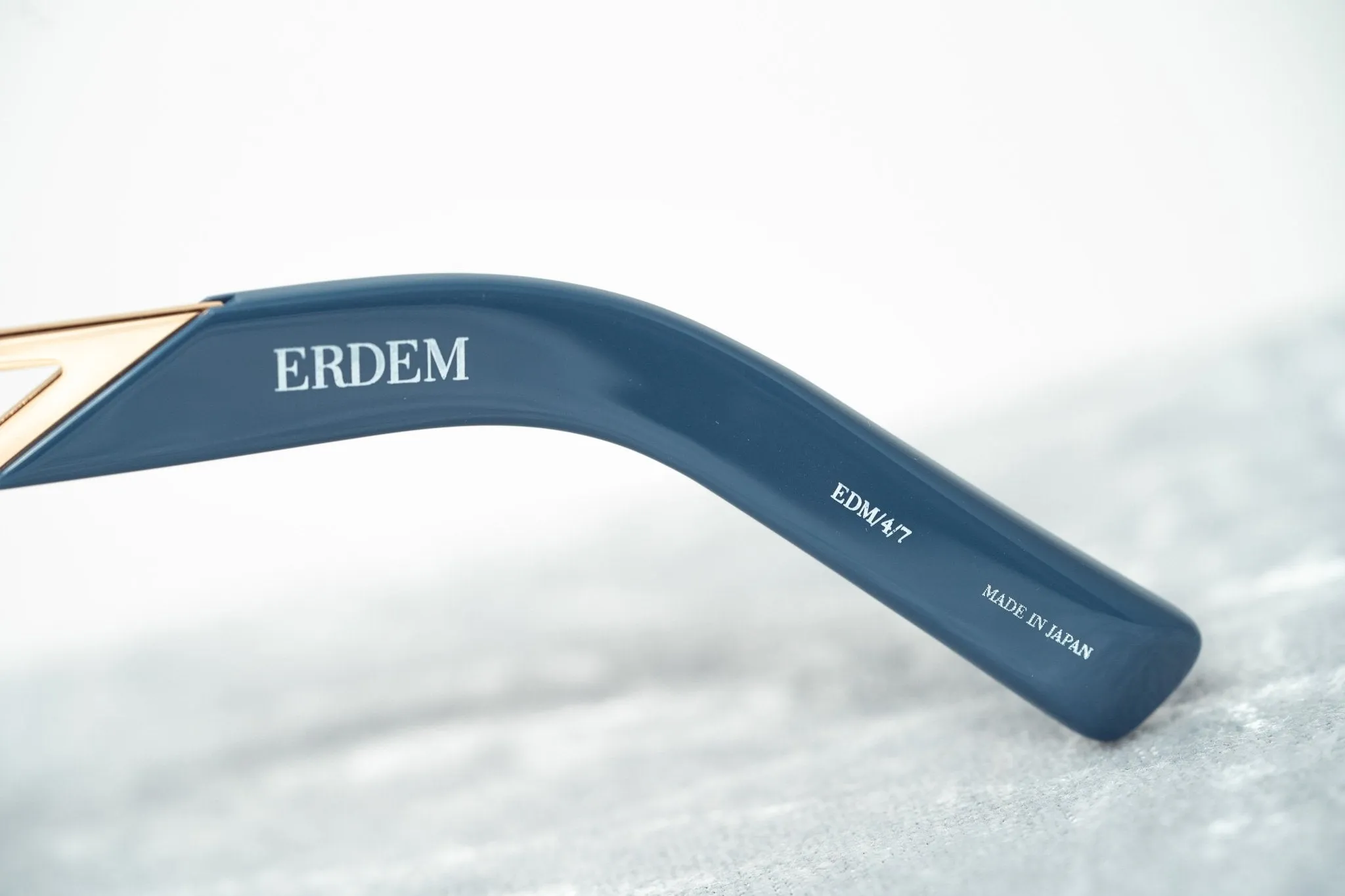 Erdem Sunglasses Cat Eye Slate Blue and Grey