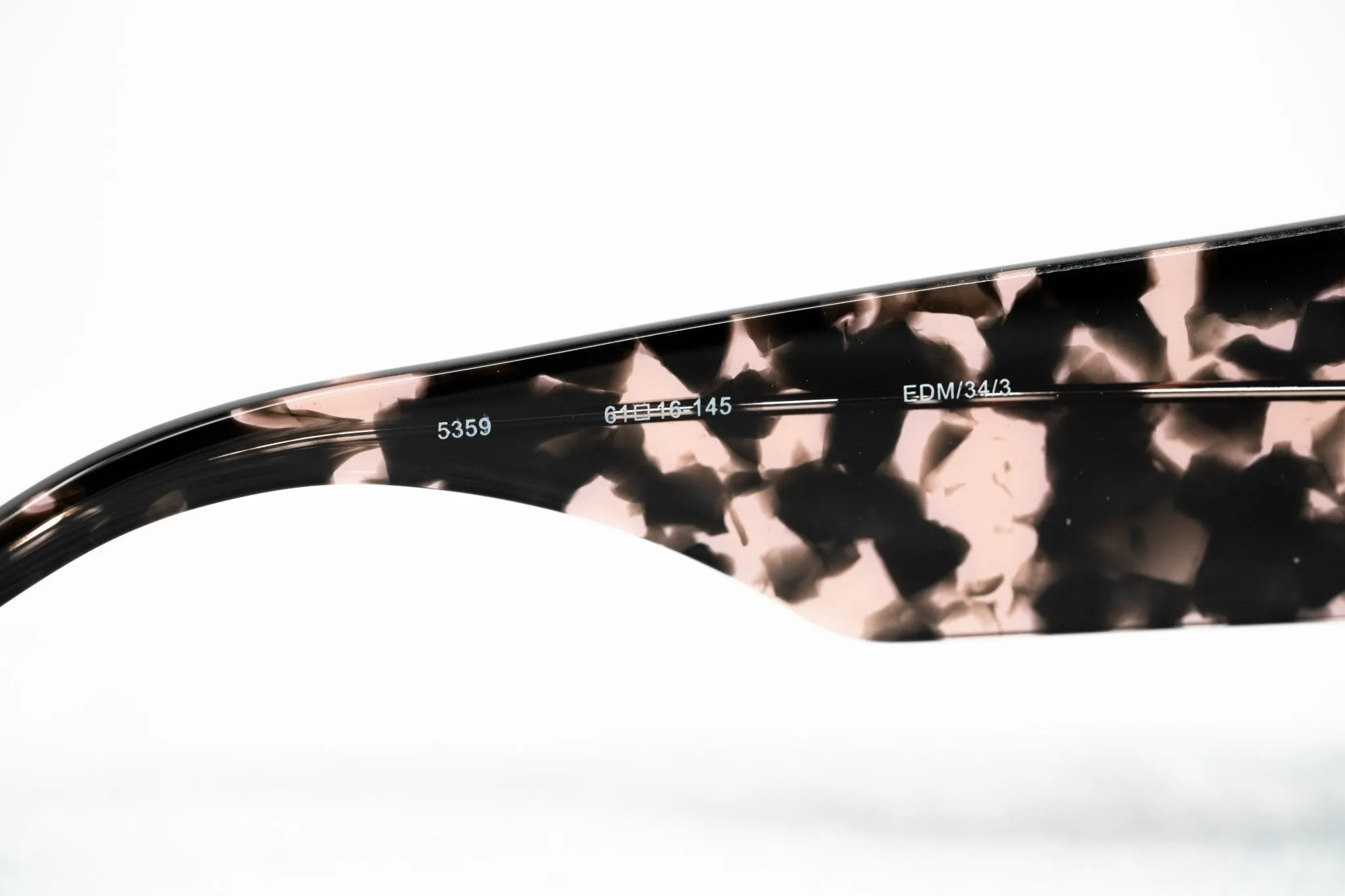 Erdem Sunglasses Oversized Pink Tortoise Shell and Grey