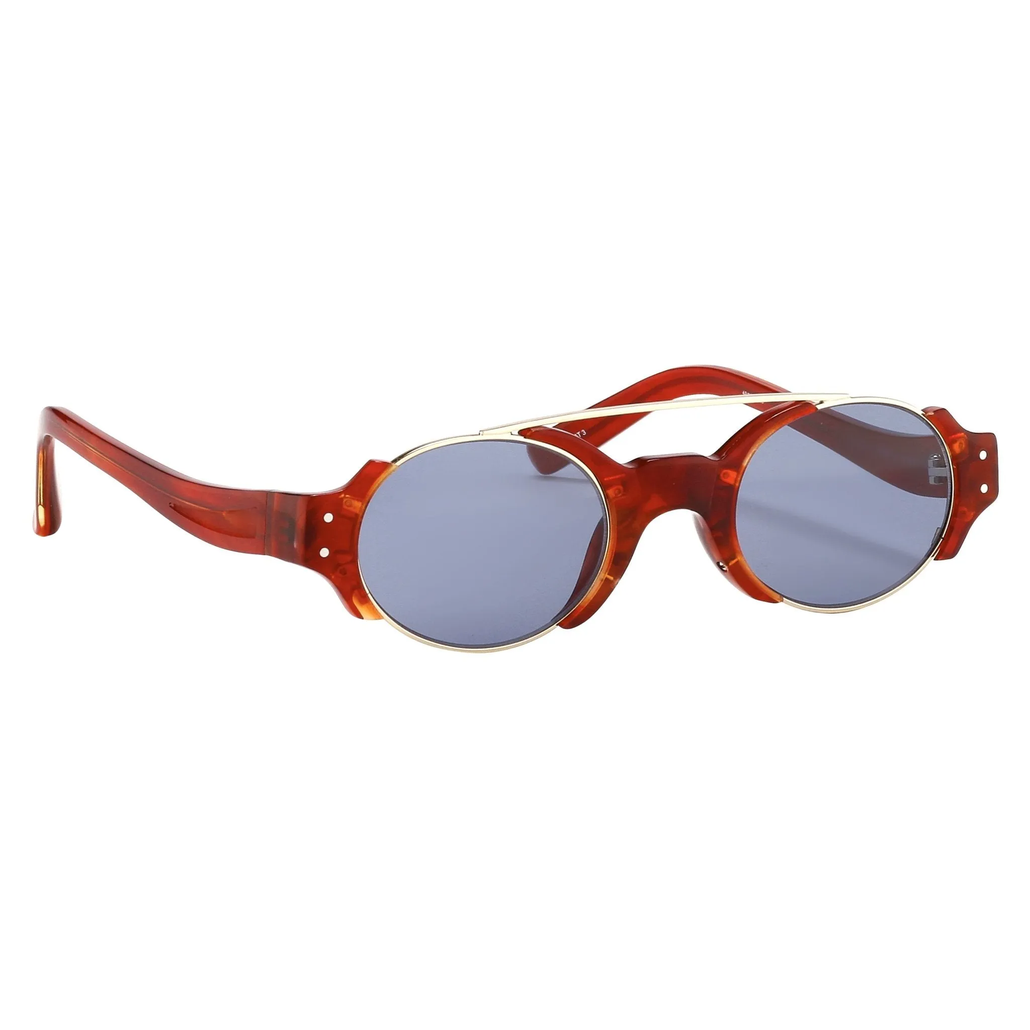 Erdem Sunglasses Red Marble and Blue EDM8C4SUN