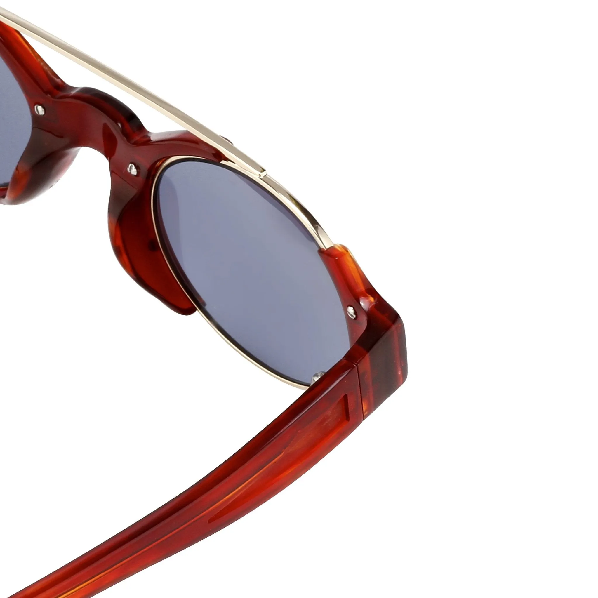 Erdem Sunglasses Red Marble and Blue EDM8C4SUN