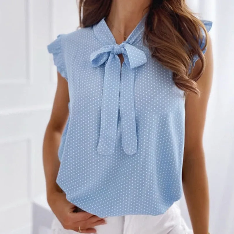 Ferina - Elegant polkadot top