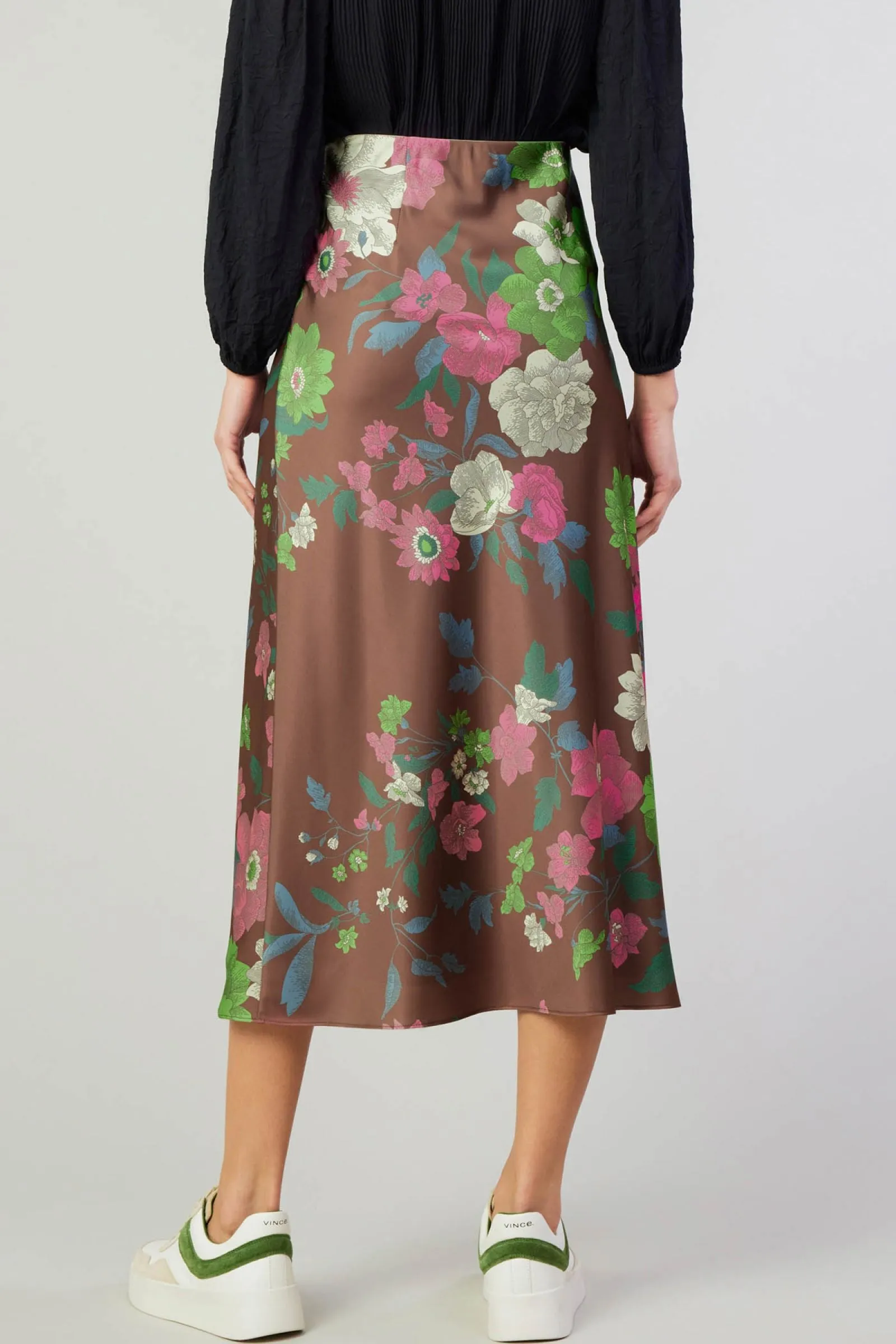 Floral Midi Skirt