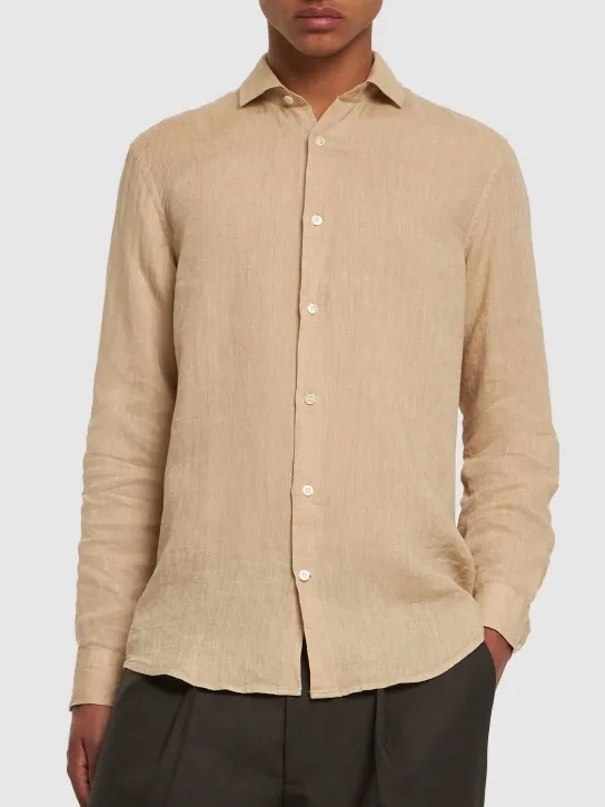 Frescobol Carioca   Antonio linen shirt 