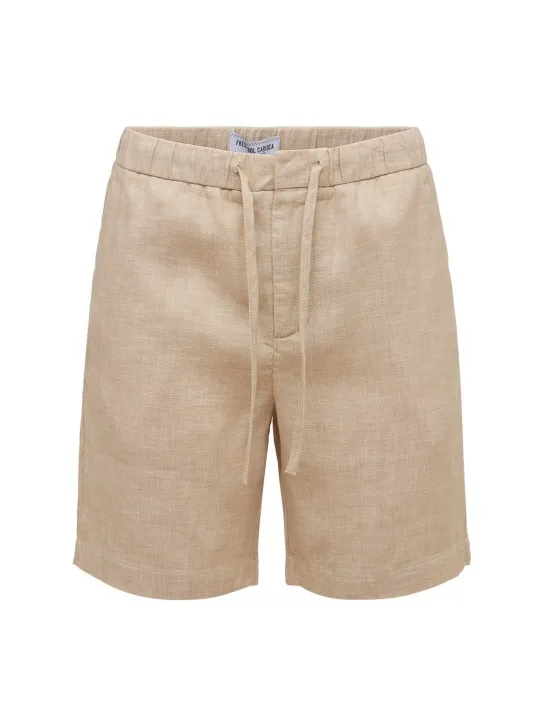 Frescobol Carioca   Felipe linen &amp; cotton shorts 