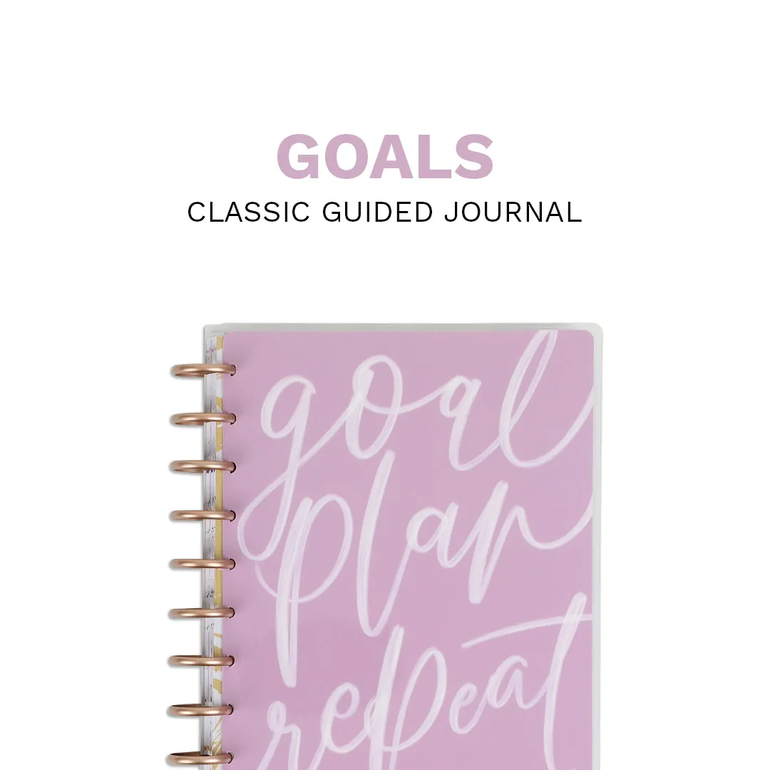 Goal Plan Repeat - Classic Guided Goals Journal