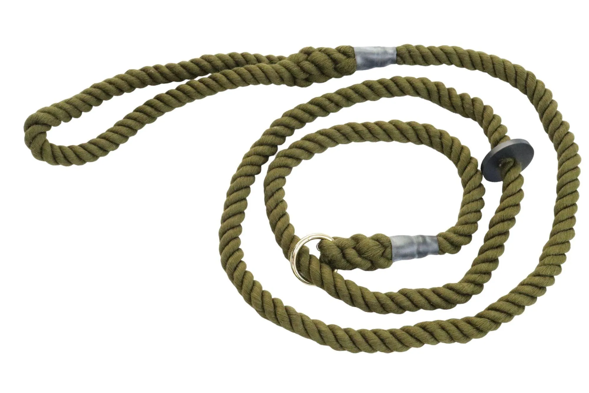 Handmade Thick Rope Slip Lead - Soft, Durable, Ideal for Training