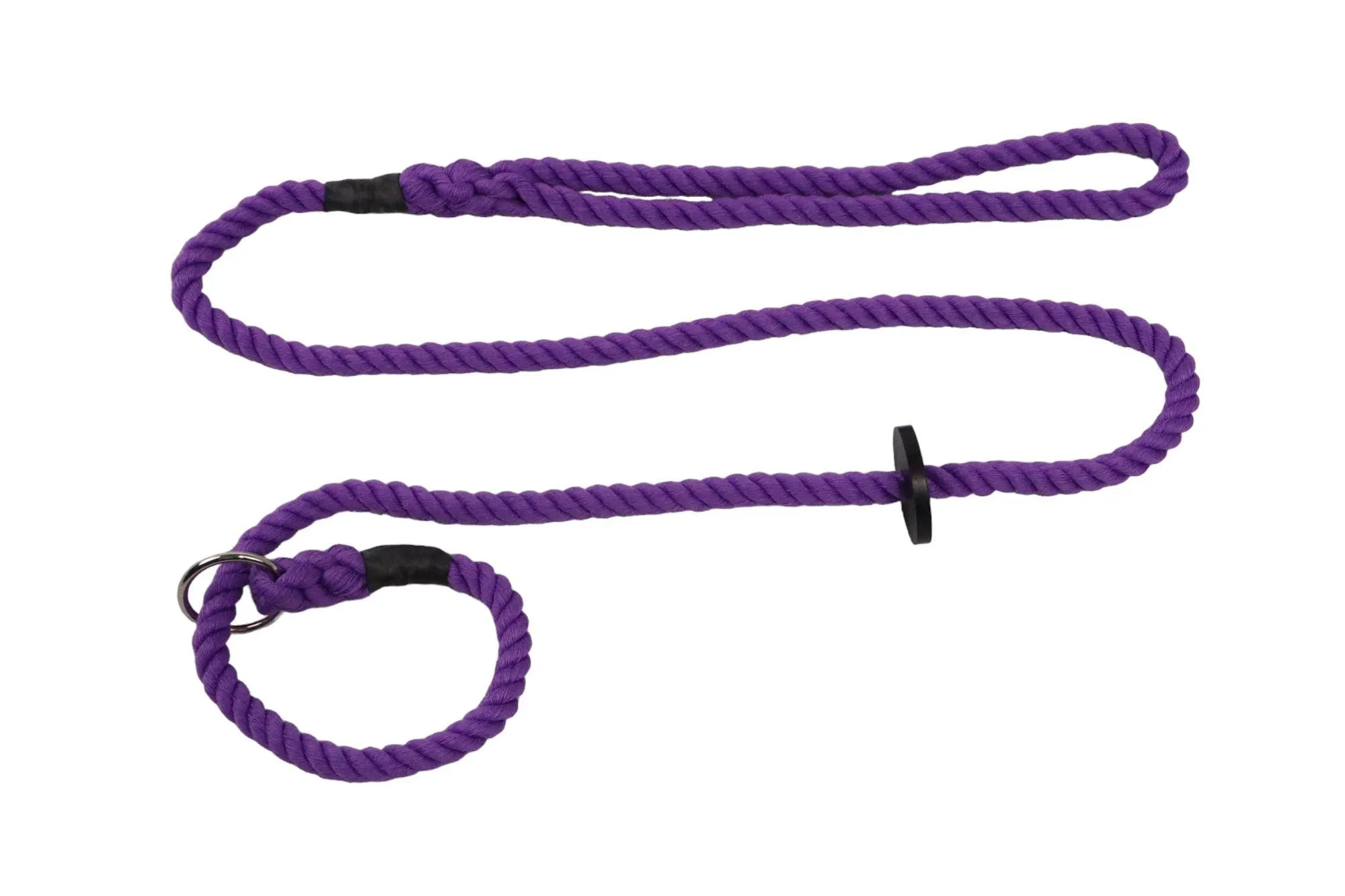 Handmade Thick Rope Slip Lead - Soft, Durable, Ideal for Training