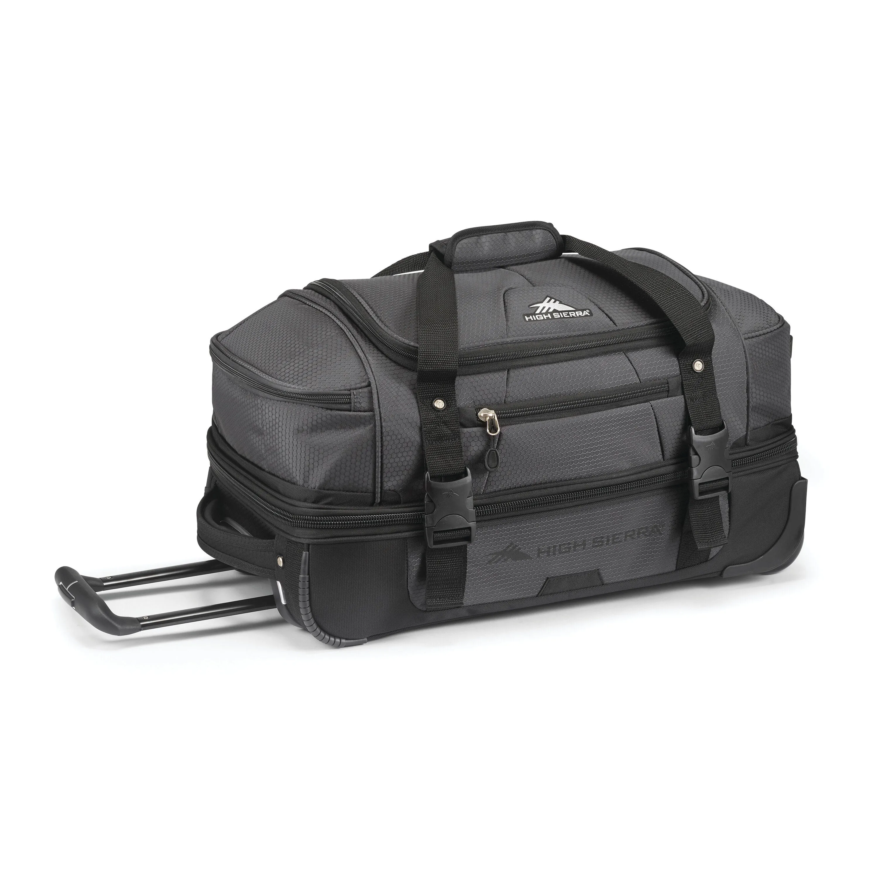 High Sierra Fairlead Collection 22" Drop Bottom Duffle on Wheels