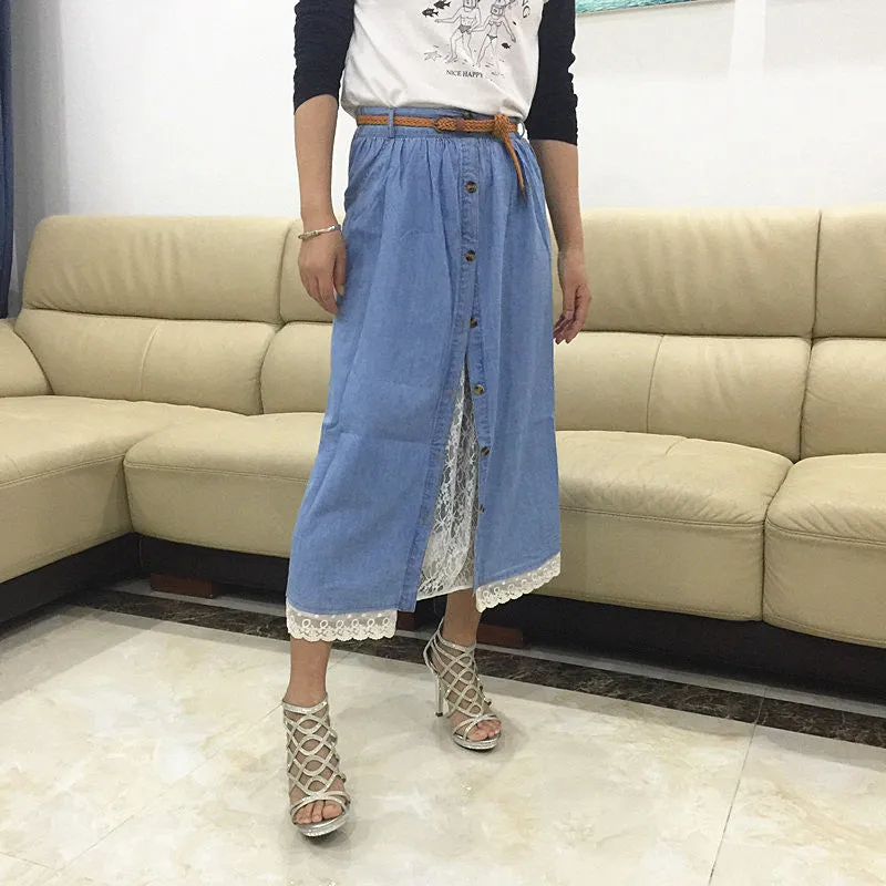 Hot And Cold Midi Skirt