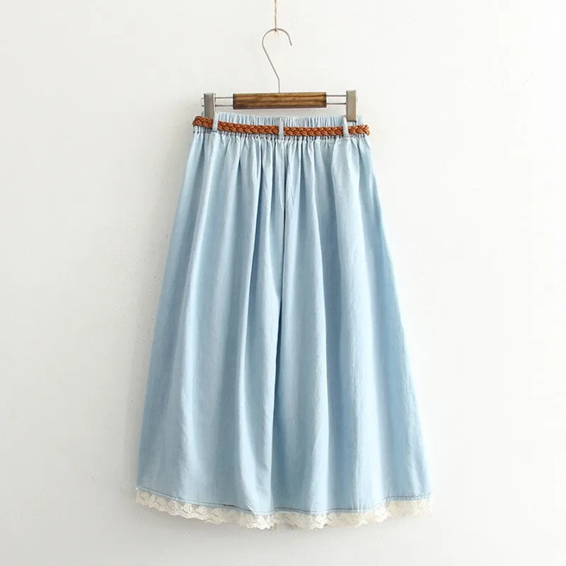 Hot And Cold Midi Skirt