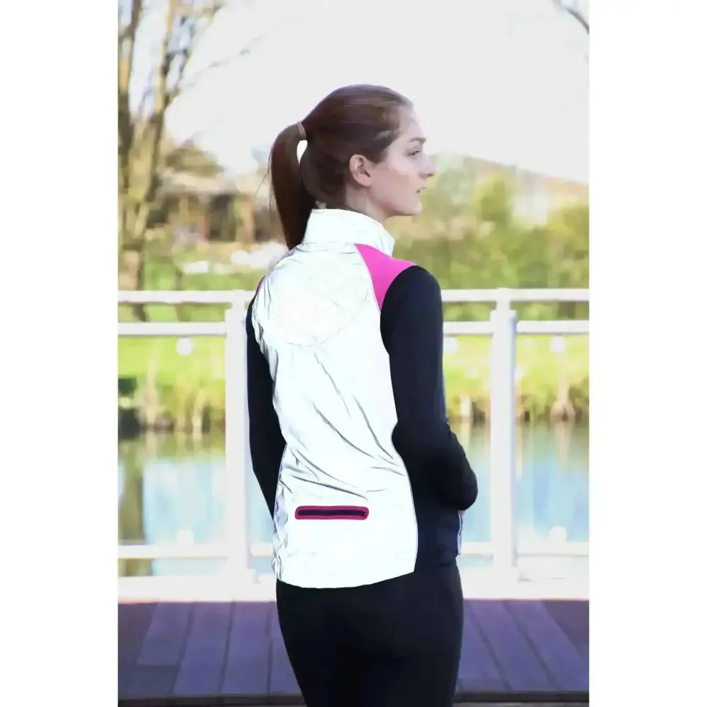 Hy Equestrian Silva Flash Two Tone Reflective Gilet