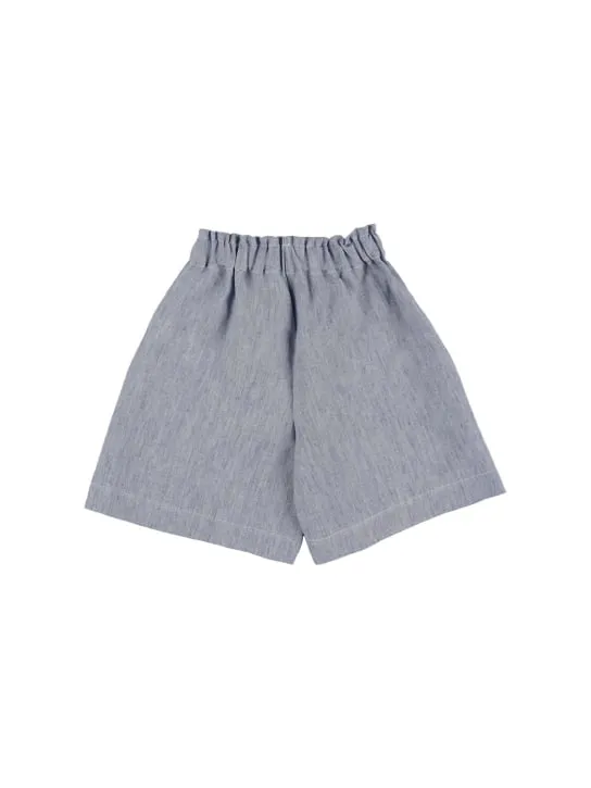 Il Gufo   Linen shorts 