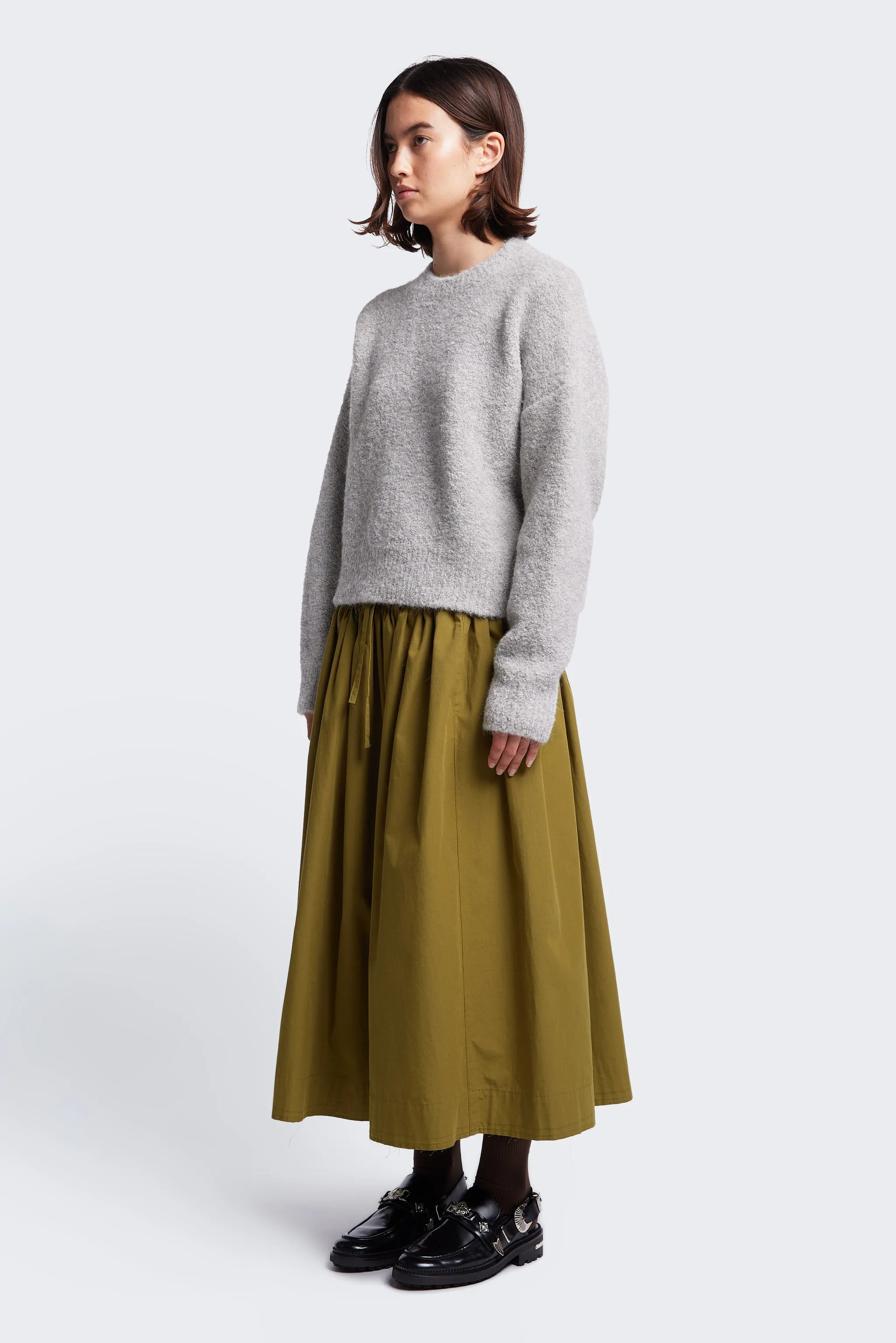 Interlude Skirt Moss Green