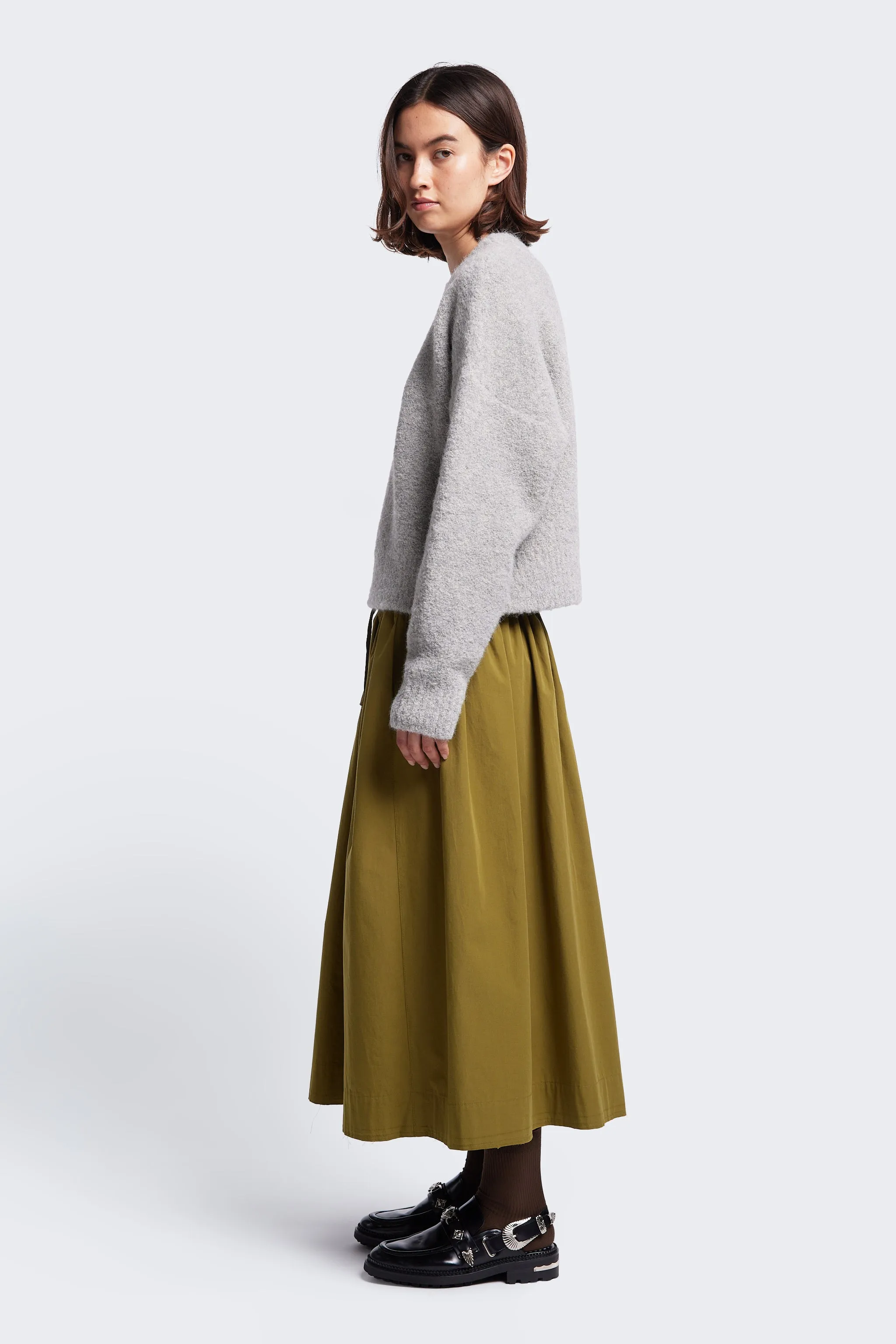 Interlude Skirt Moss Green