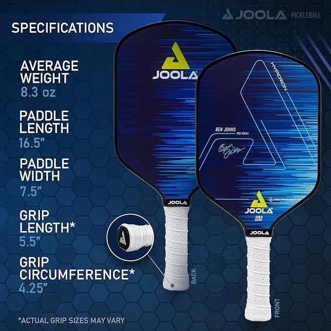 JOOLA Ben Johns Hyperion CAS 16 Premium Pickleball Paddle