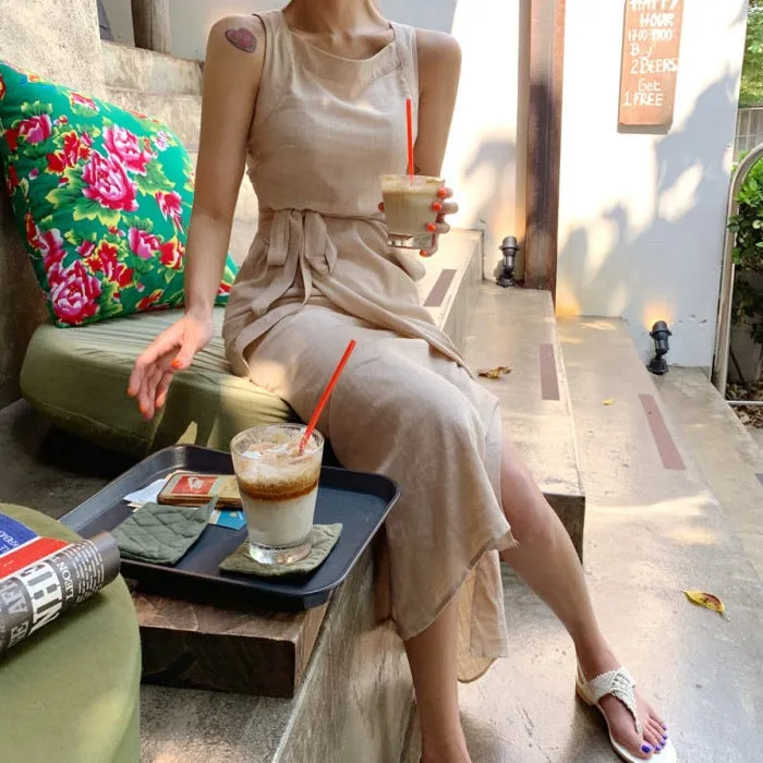 Julia Fashion - New Fashion Elegant Sleeveless Summer Dress