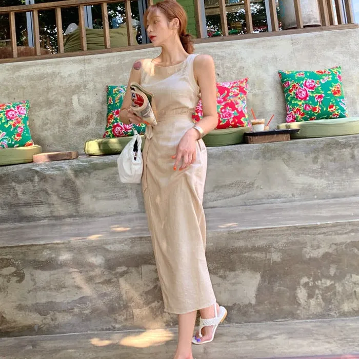 Julia Fashion - New Fashion Elegant Sleeveless Summer Dress