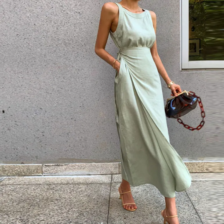 Julia Fashion - New Fashion Elegant Sleeveless Summer Dress